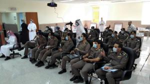 Jamoum Department of Chemistry Holds (How to Deal with Chemical Substances) Course for Civil Defense Officers